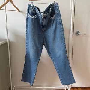 Good American Straight Leg Jeans